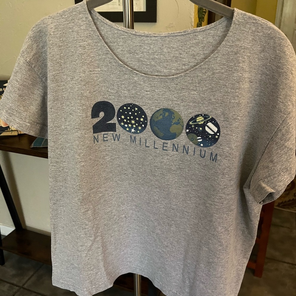 Source Unknown Gray New Millennium Tee
